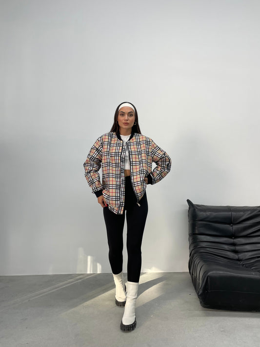 Berry Jinova Collection Kadın Oversize Bomber Ceket